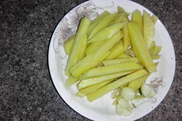 东北炖菜芸豆炖土豆的做法图解2