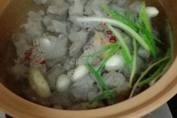 清炖白萝卜牛腩汤的做法图解5