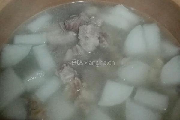 清炖白萝卜牛腩汤的做法图解6