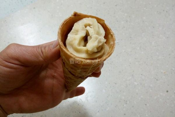 香蕉冰淇淋的做法图解4