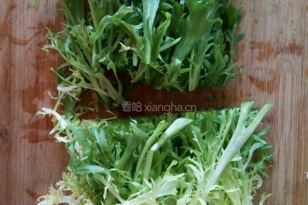 素拌苦苣菜的做法图解3