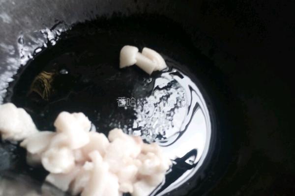 菜根炒肉的做法图解3