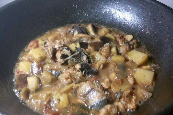 鲶鱼烧茄子的做法图解17