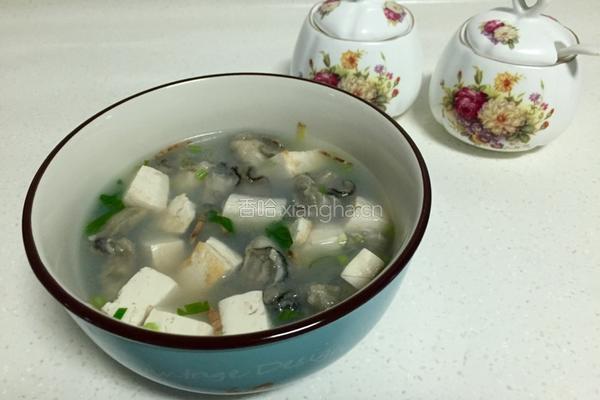 海蛎豆腐汤的做法图解8