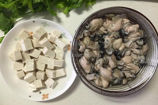 海蛎豆腐汤的做法图解4