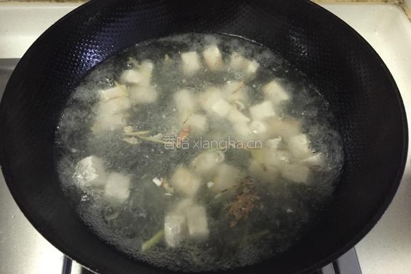海蛎豆腐汤的做法图解6
