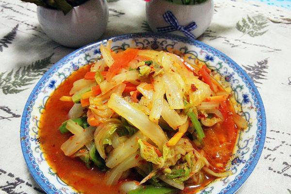 炝拌水煮白菜的做法图解8