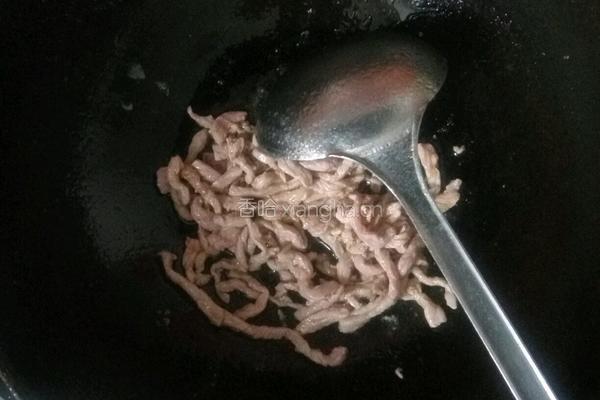 肉丝卷饼的做法图解8