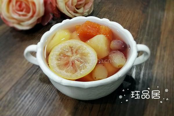 柠檬水果甜汤的做法图解5