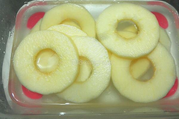 香炸苹果圈的做法图解4