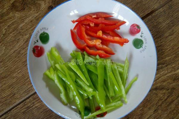 拌老虎菜的做法图解3