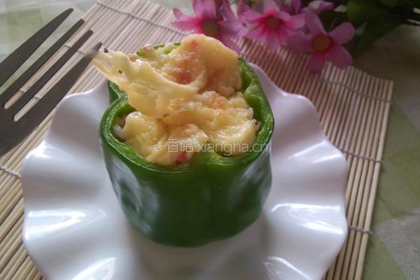 青椒焗饭（简易版）的做法图解10