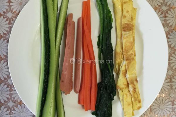 家庭简易寿司的做法图解3