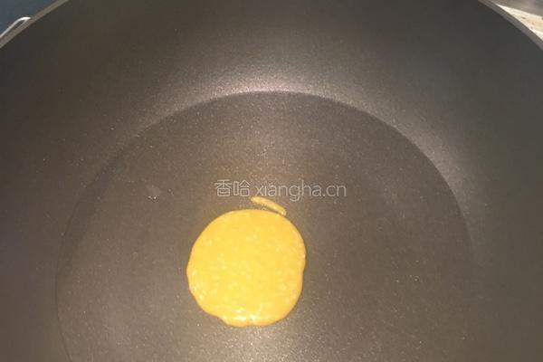 平底锅脆皮蛋卷的做法图解8