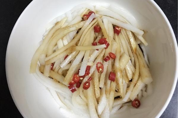 腌萝卜条的做法图解4