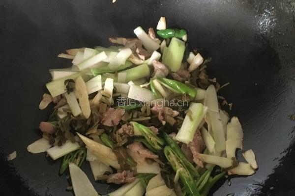 蒲瓜片儿川的做法图解6