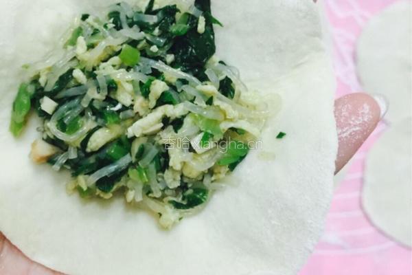 小白菜素馅小包子的做法图解11