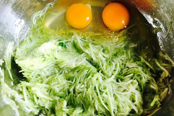 西葫芦饼的做法图解5