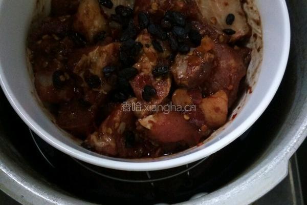 豆鼓蒸排骨的做法图解4