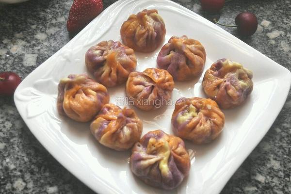 西葫芦鸡蛋素馅包子的做法图解12