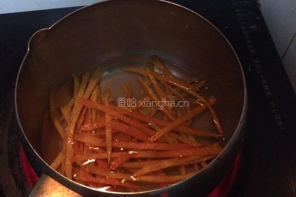 糖渍橙皮的做法图解3