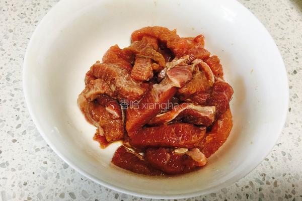 杭椒牛柳的做法图解2