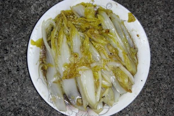 清炒娃娃菜的做法图解4