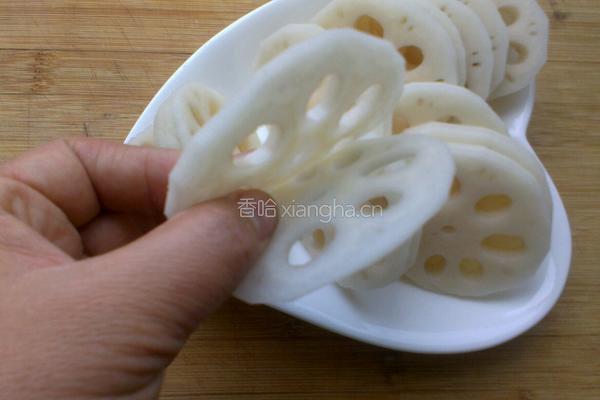 炸藕合的做法图解4
