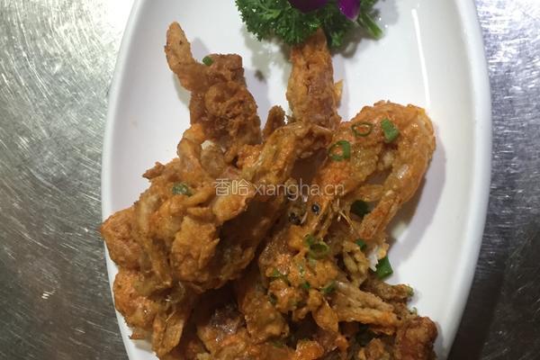 香酥蛋黄虾的做法图解6