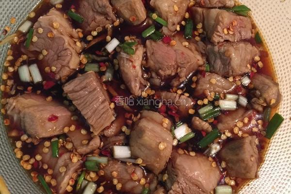 干锅牛肉的做法图解3
