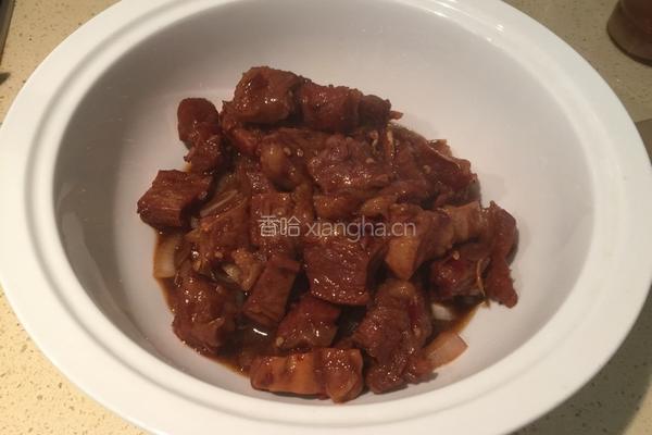 干锅牛肉的做法图解7