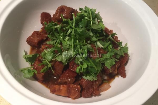干锅牛肉的做法图解8