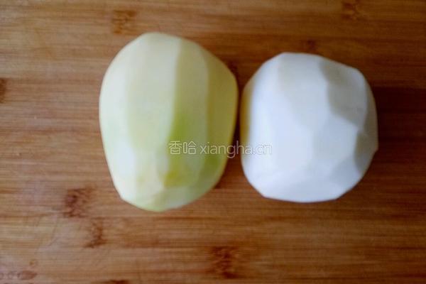 五花肉炖土豆的做法图解2