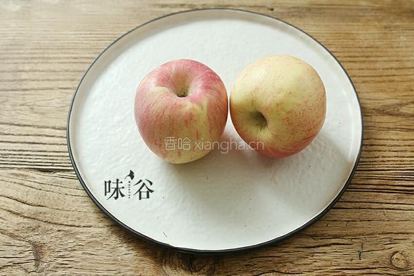 烤苹果片的做法图解1