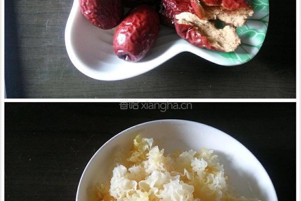 红枣银耳莲子汤的做法图解2