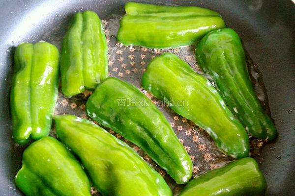 青椒包肉的做法图解6