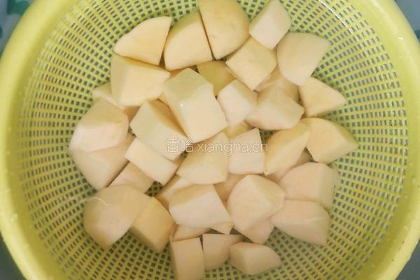 土豆红烧排骨的做法图解3