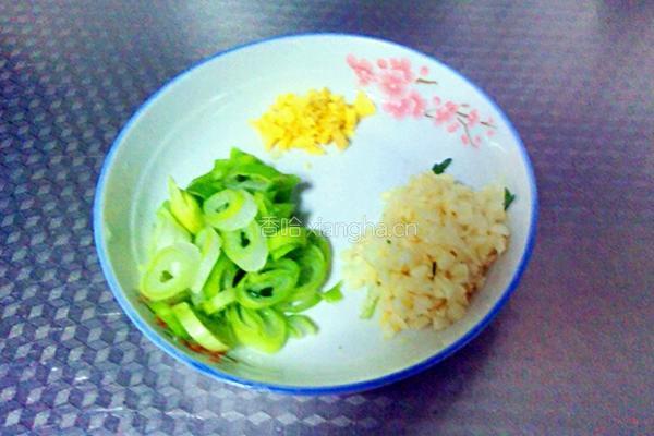 清炒茼蒿的做法图解3