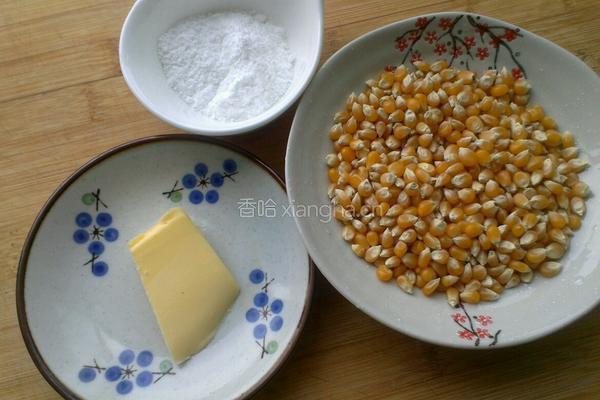 低糖爆米花的做法图解1