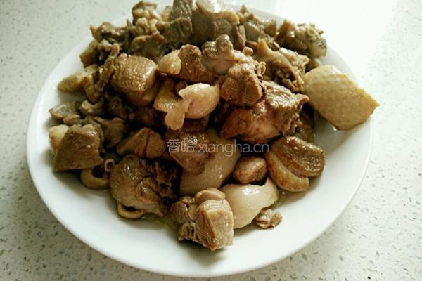 魔芋烧鸭的做法图解8
