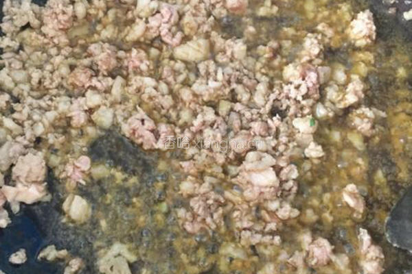 烂肉酸豇豆的做法图解3