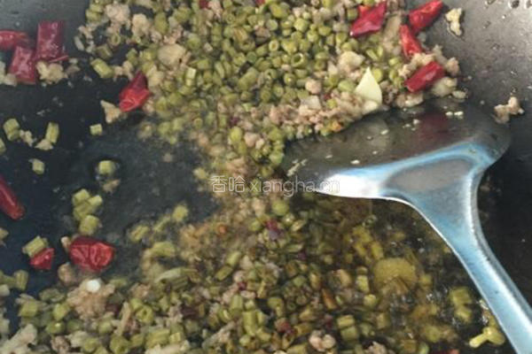 烂肉酸豇豆的做法图解5