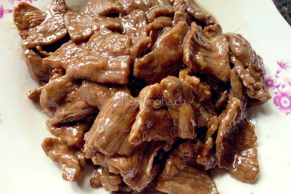 小炒牛肉片的做法图解7