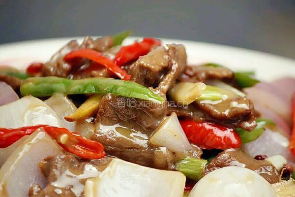 小炒牛肉片的做法图解14