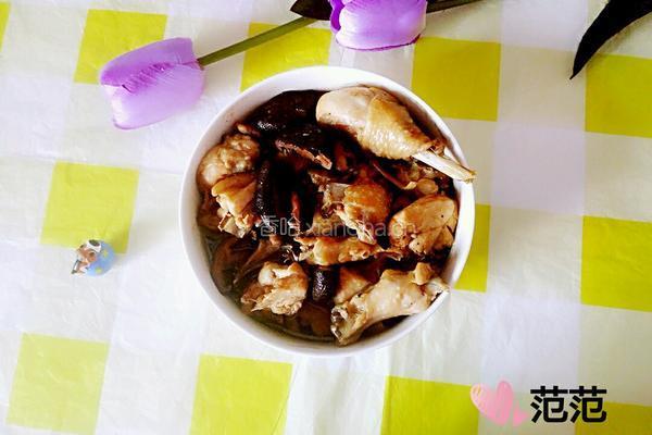 鸡肉炖蘑菇的做法图解11