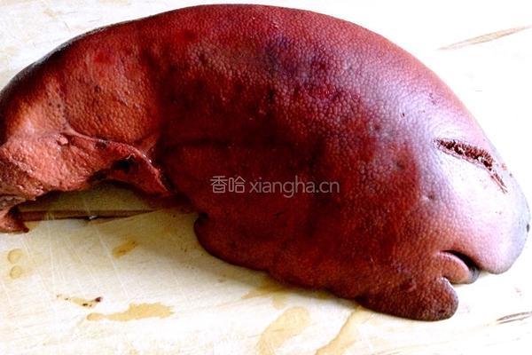 水煮猪肝的做法图解14