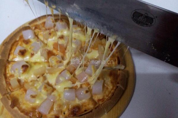 清新水果披萨的做法图解15