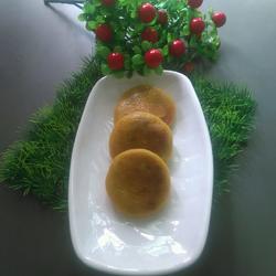 南瓜饼（紫薯馅）的做法[图]