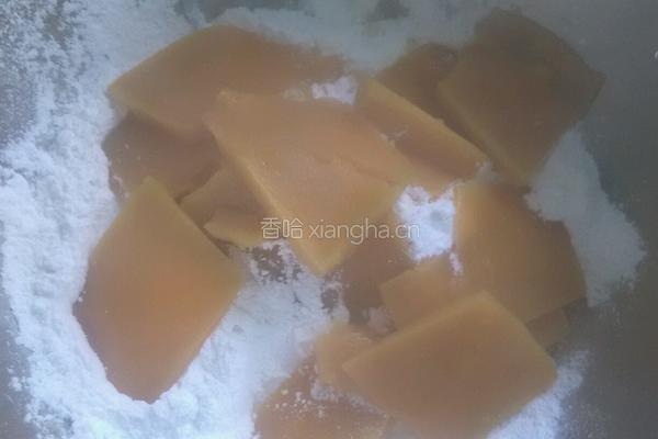 南瓜饼(紫薯馅)的做法图解2