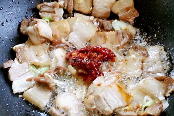 青椒回锅肉的做法图解8
